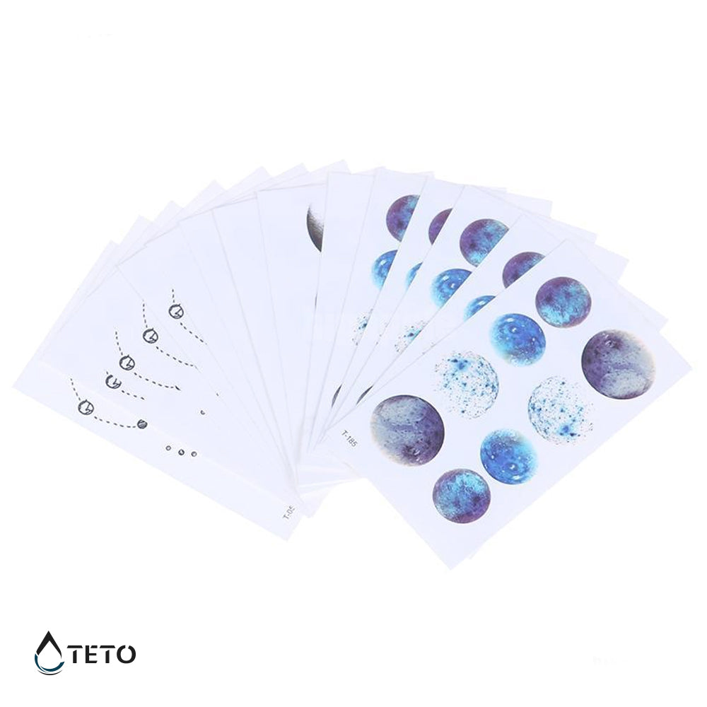 Planeti - Set - TETO Začasne Tetovaže