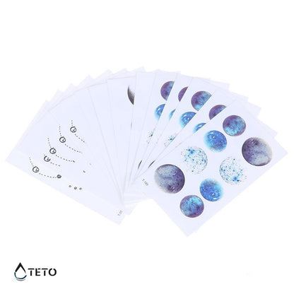 Planeti - Set - TETO Začasne Tetovaže