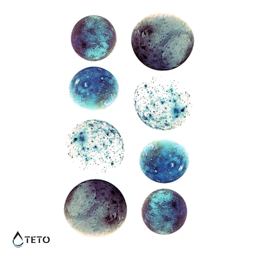 Planeti - Set - TETO Začasne Tetovaže