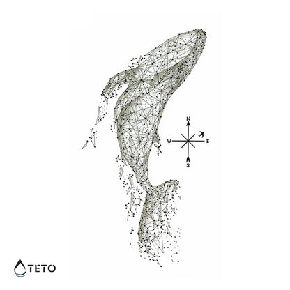 Kit in kompas - TETO Začasne Tetovaže