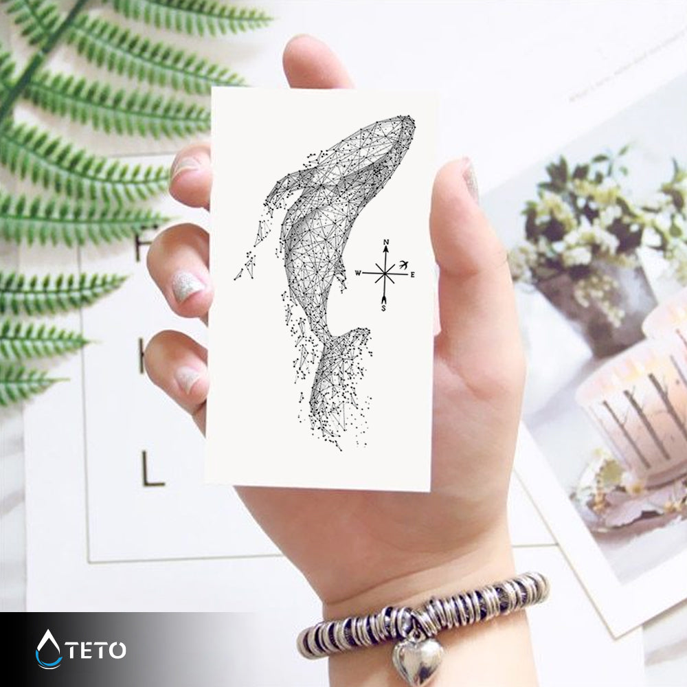 Kit in kompas - TETO Začasne Tetovaže