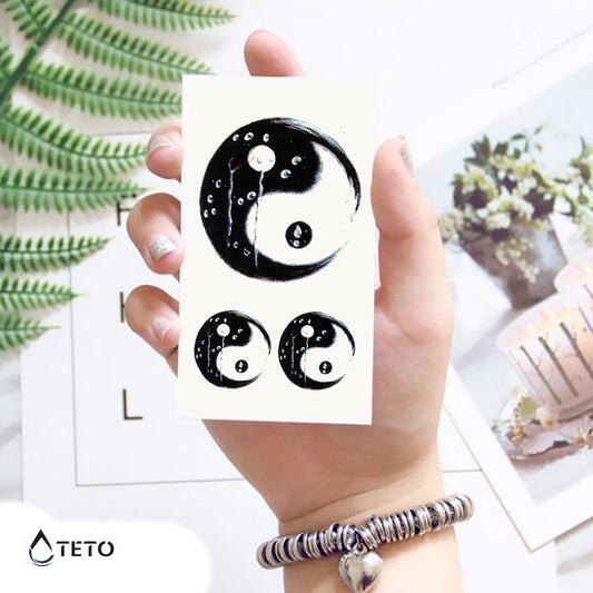 Yin in yang - Set - TETO Začasne Tetovaže