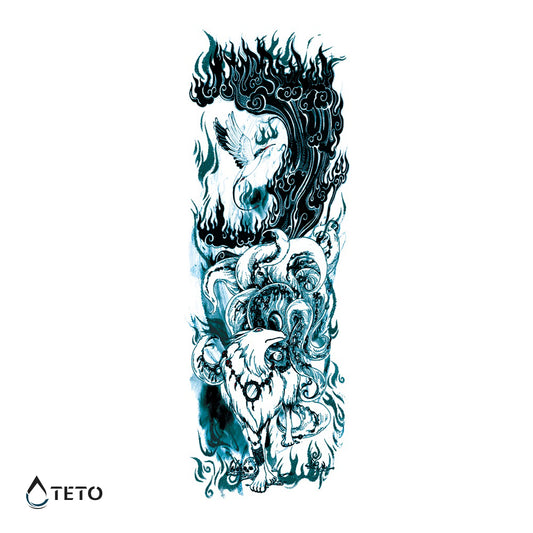 Divje morje - TETO Začasne Tetovaže