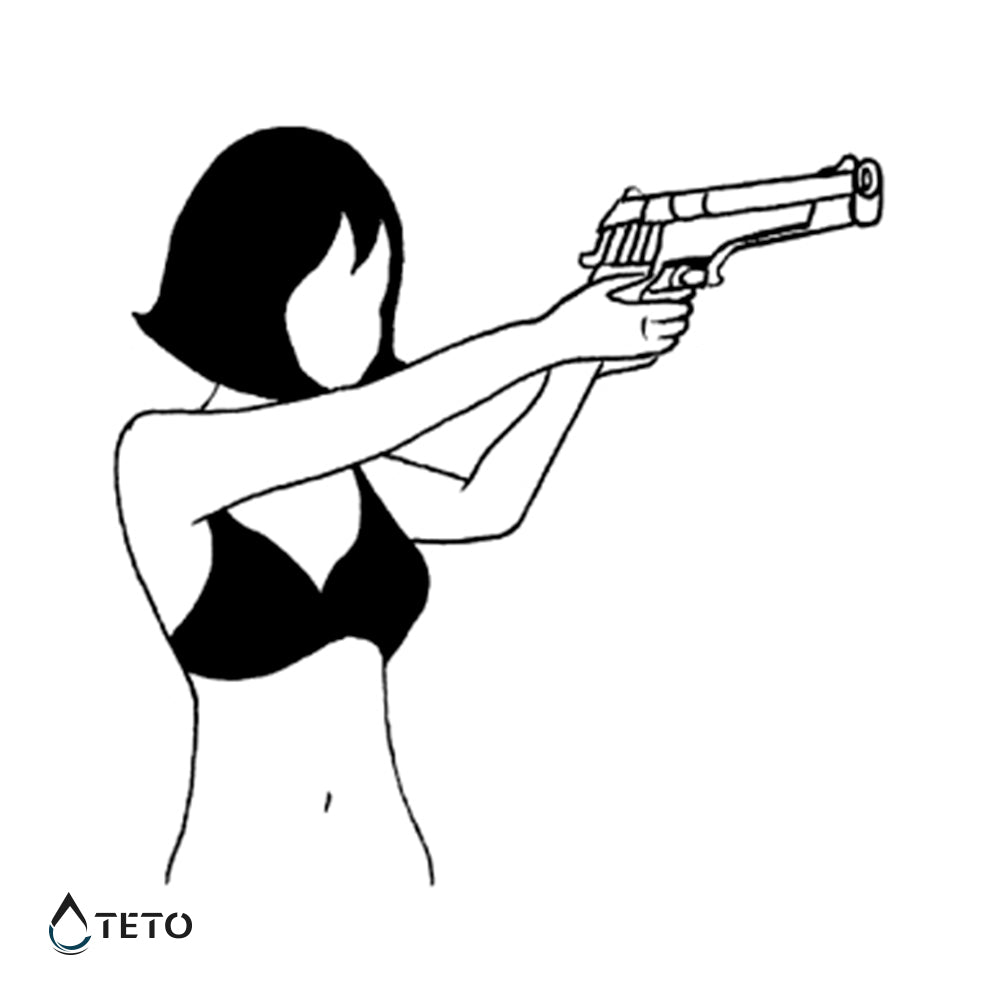 Nevarna ženska - TETO Začasne Tetovaže