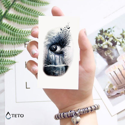 Naravno oko - TETO Začasne Tetovaže