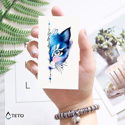 Mačji obraz - TETO Začasne Tetovaže