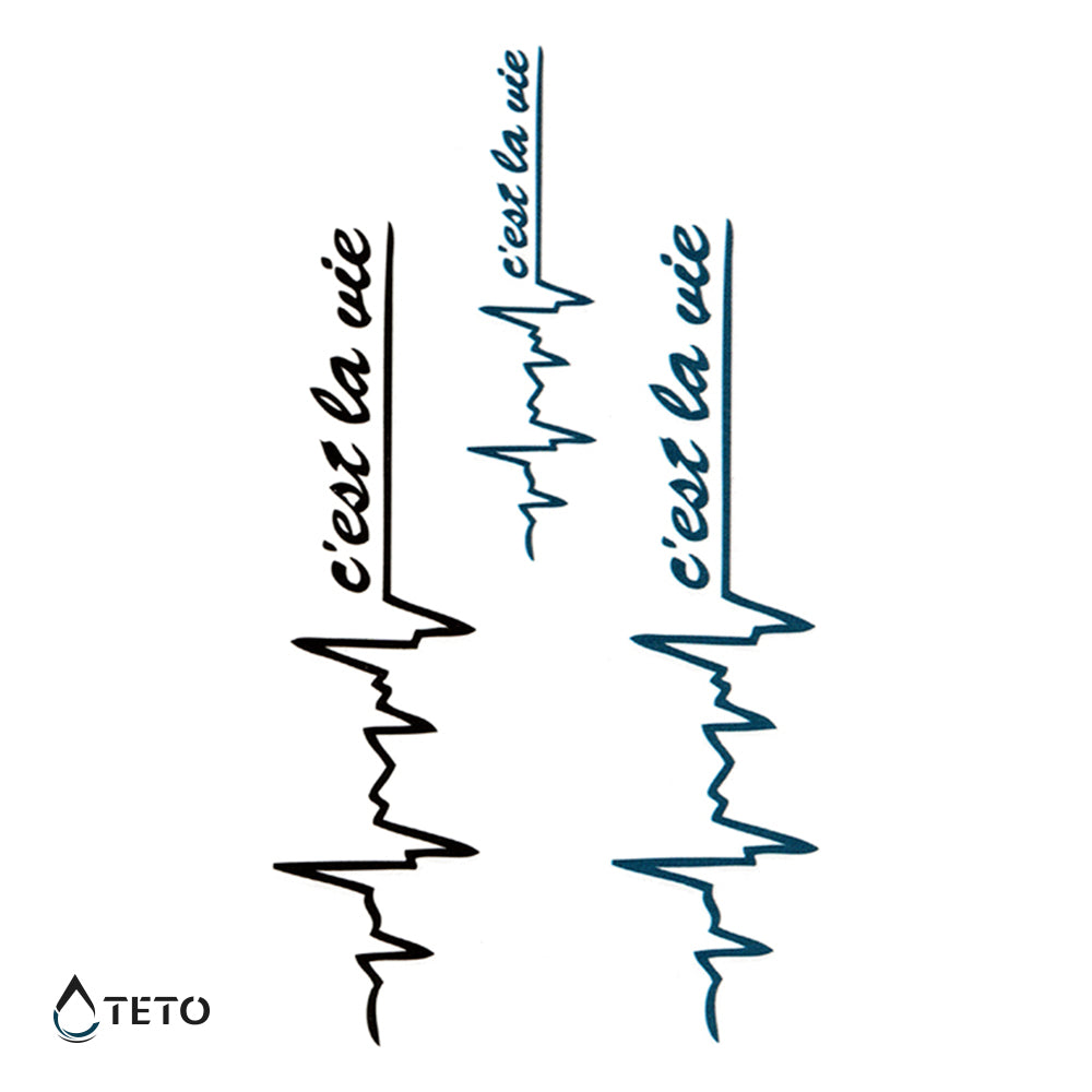 To je življenje – Set - TETO Začasne Tetovaže