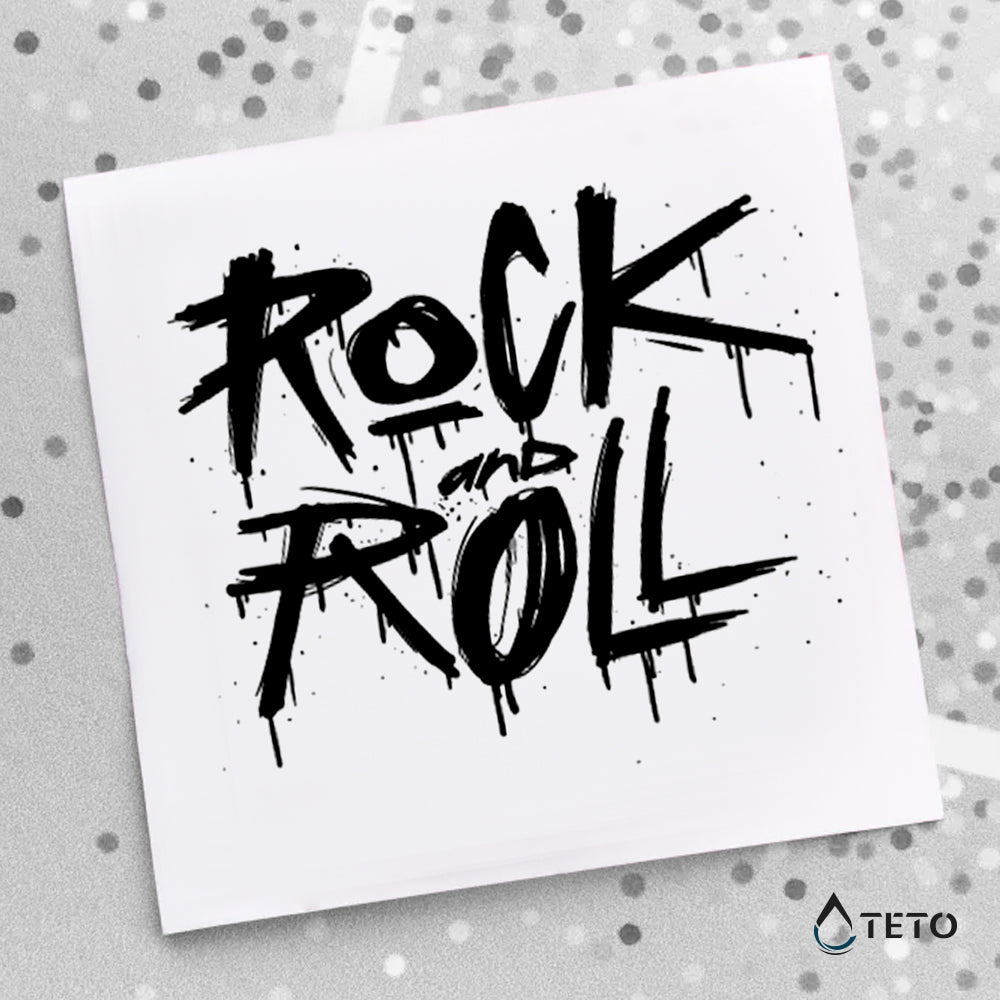 Rock and roll - TETO Začasne Tetovaže