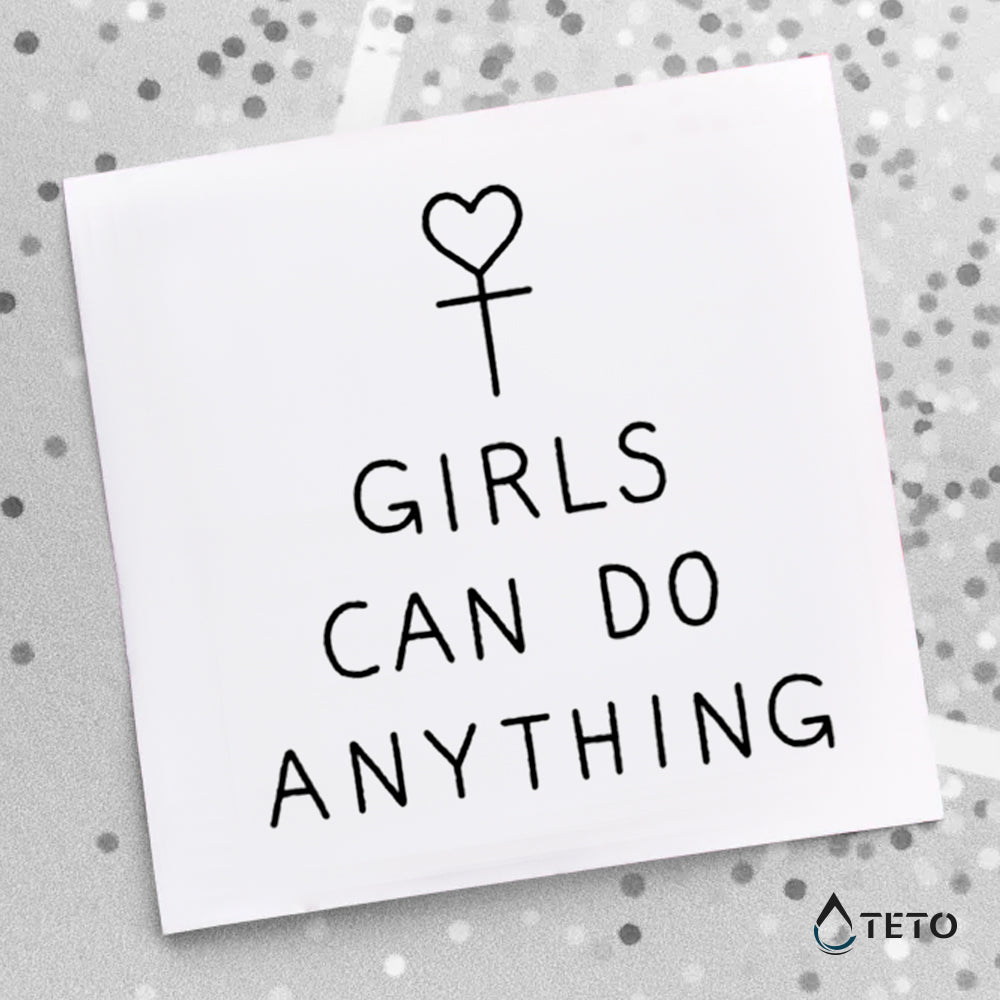 Dekleta zmorejo vse - TETO Začasne Tetovaže