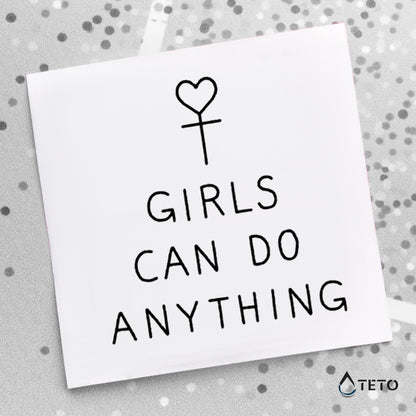 Dekleta zmorejo vse - TETO Začasne Tetovaže