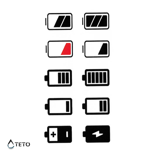 Baterija - Set - TETO Začasne Tetovaže