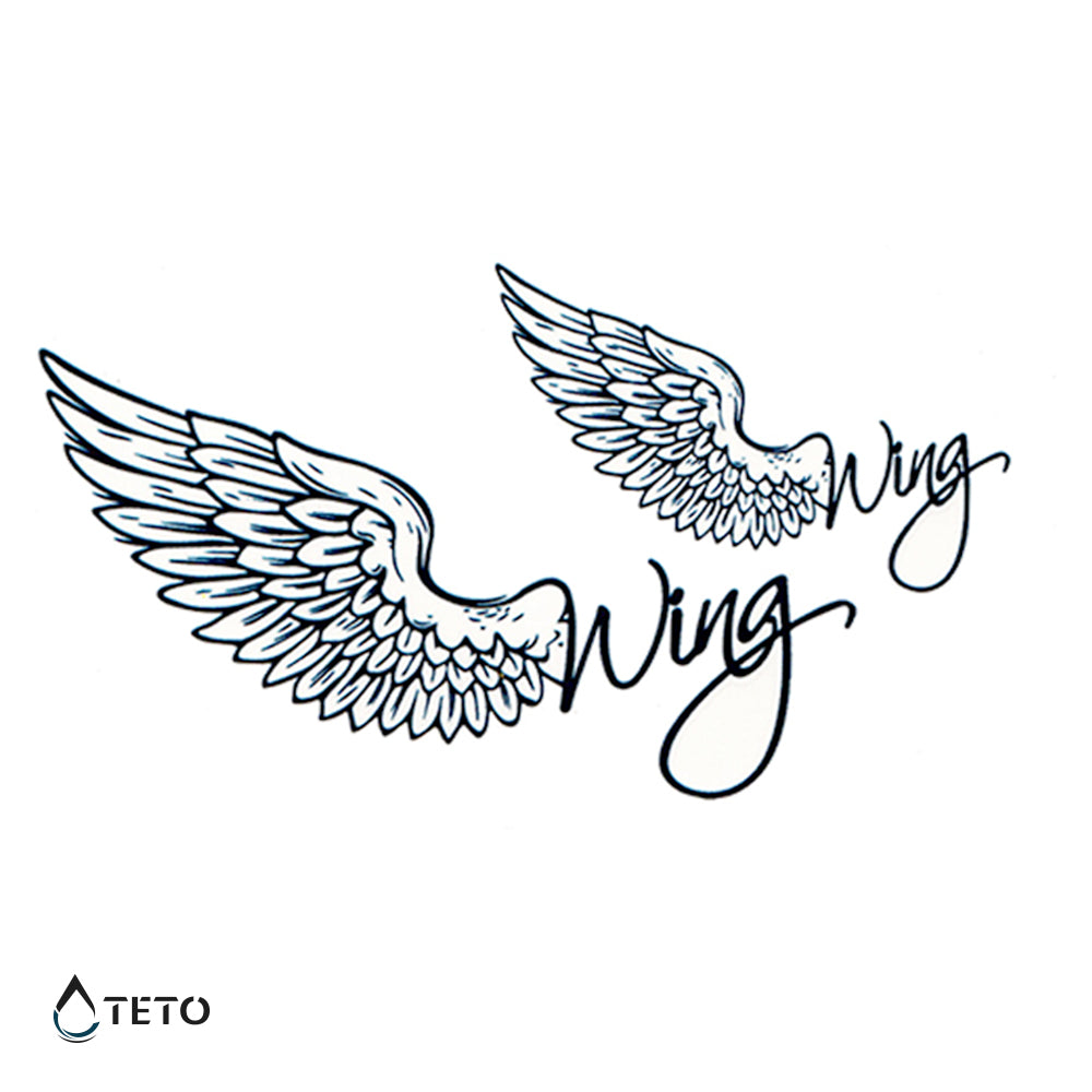 Krila / Wing - Set - TETO Začasne Tetovaže