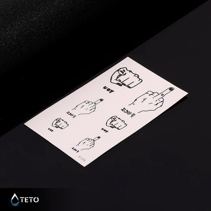 Nesramne kretnje - Set - TETO Začasne Tetovaže