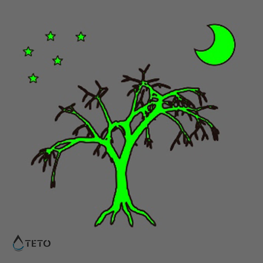 Drevo - Sveti v temi - TETO Začasne Tetovaže