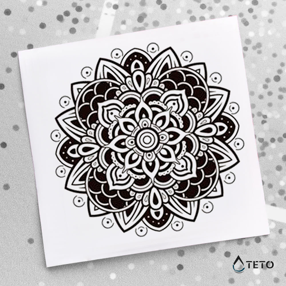 Mandala – Tip D - TETO Začasne Tetovaže