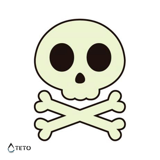 Lobanja - Sveti v temi - TETO Začasne Tetovaže