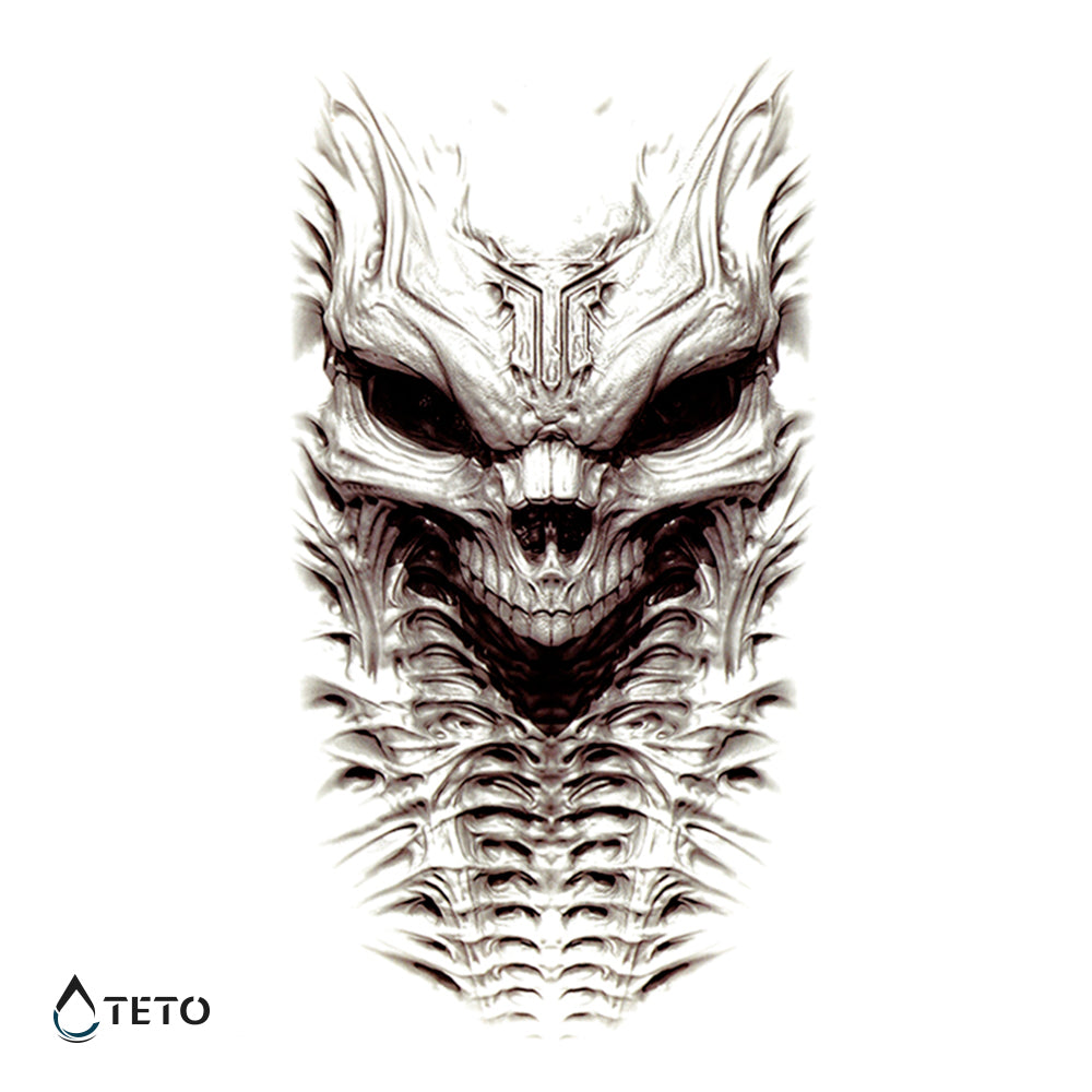 Strašljiv demon - TETO Začasne Tetovaže