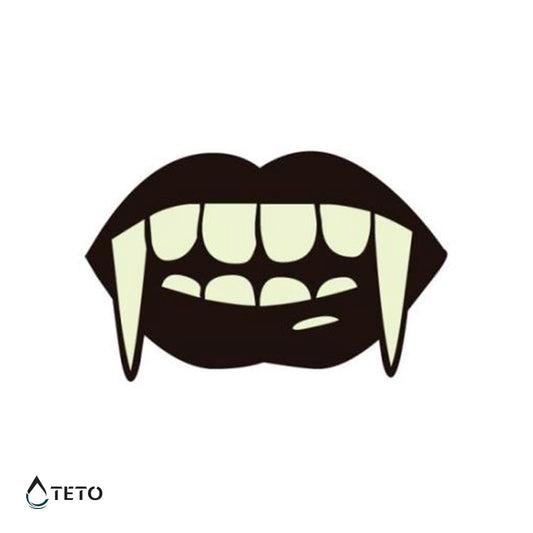 Vampirski zobje - Sveti v temi - TETO Začasne Tetovaže