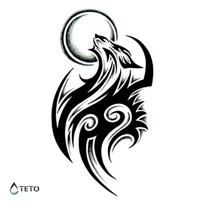 Tribal volk – Tip B - TETO Začasne Tetovaže