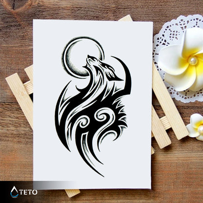 Tribal volk – Tip B - TETO Začasne Tetovaže