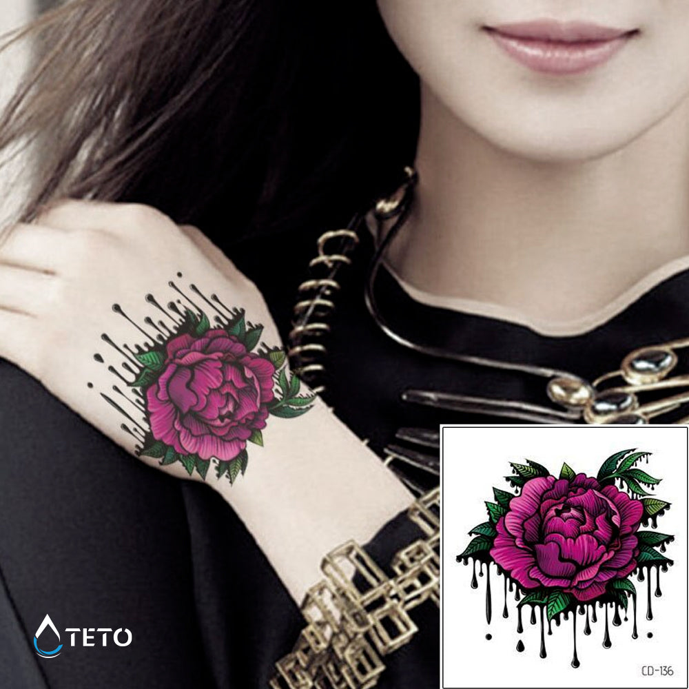 Krvava potonika - TETO Začasne Tetovaže