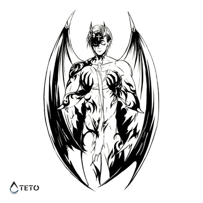 Zlobni angel - TETO Začasne Tetovaže