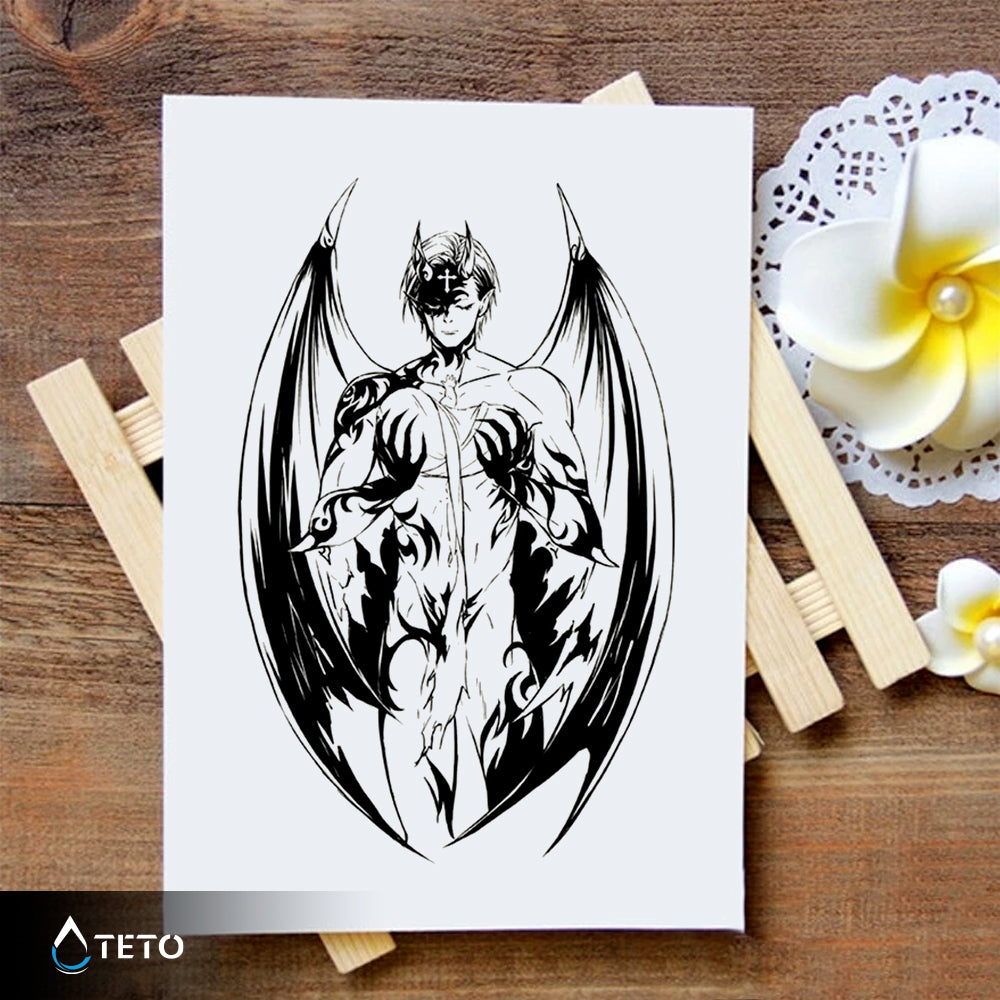Zlobni angel - TETO Začasne Tetovaže