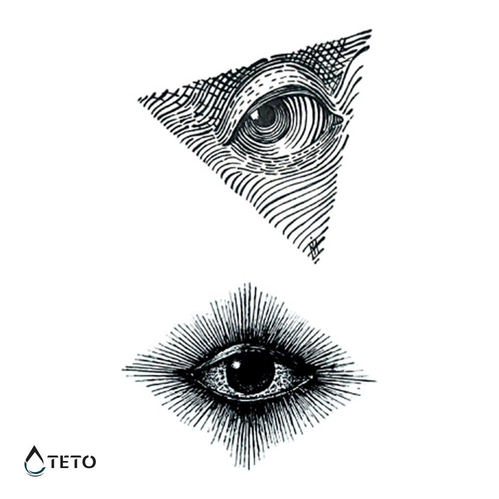 Oči – Set - TETO Začasne Tetovaže
