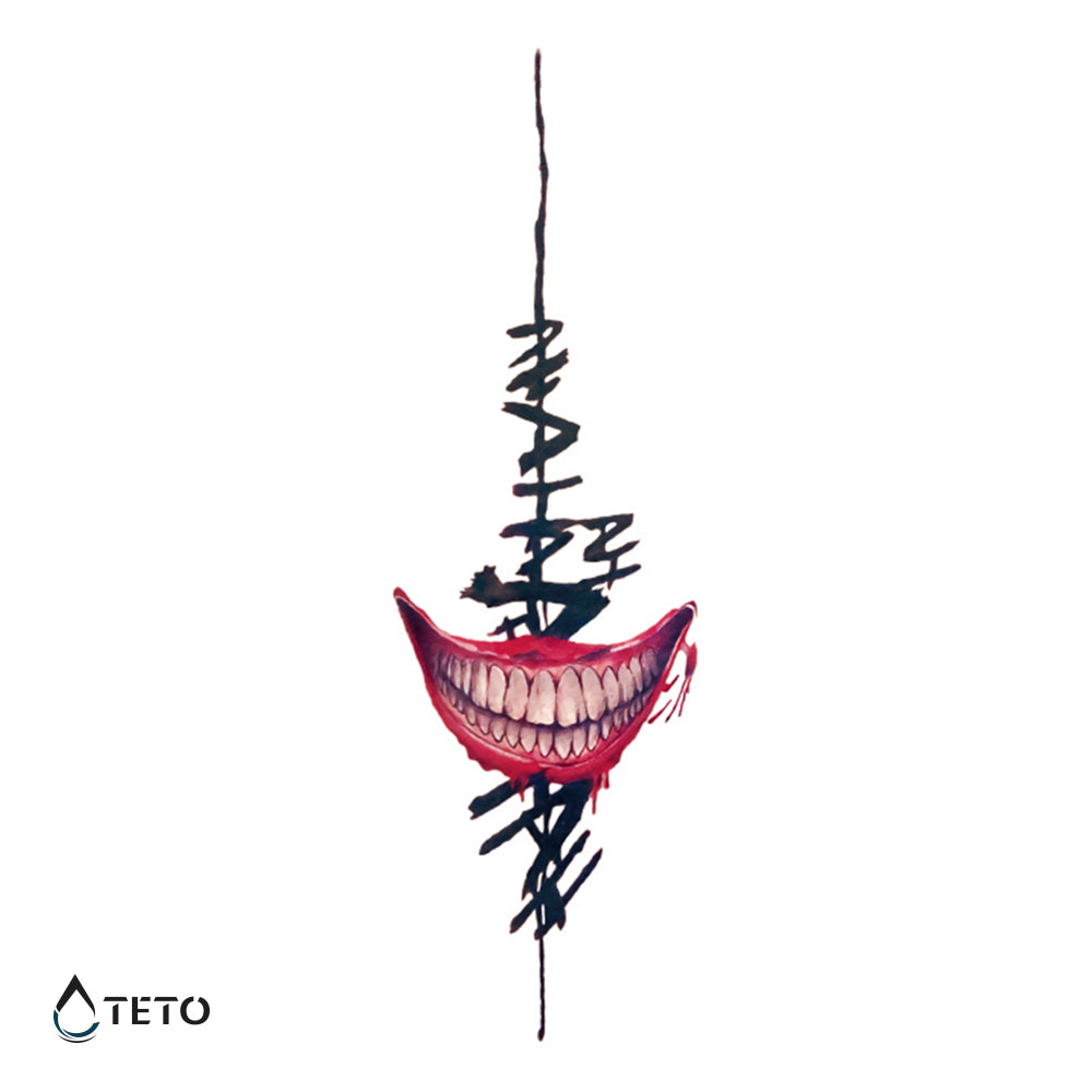 Jokerjev smeh - TETO Začasne Tetovaže