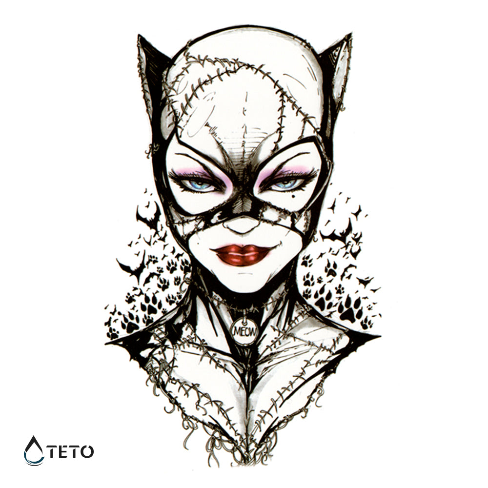 Catwoman - TETO Začasne Tetovaže