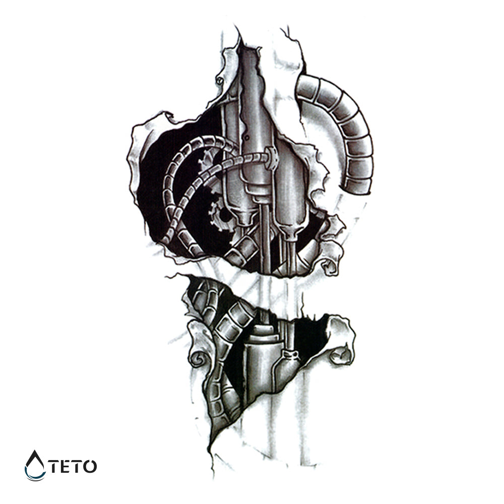 Mehanska roka - TETO Začasne Tetovaže