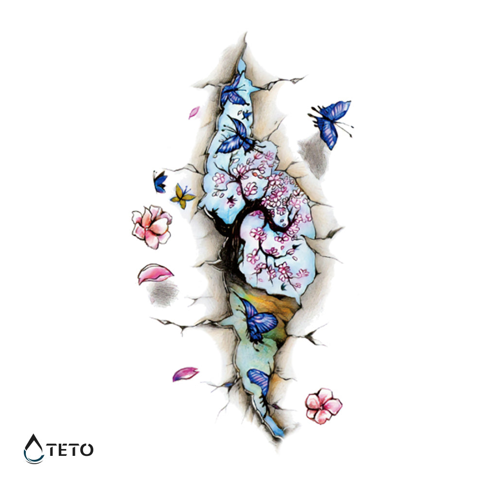 Razpoka v duši - TETO Začasne Tetovaže