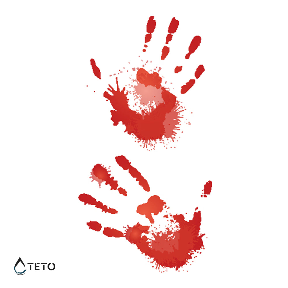 Trail of blood - Set - TETO Začasne Tetovaže