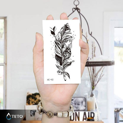 Razpadajoče pero - TETO Začasne Tetovaže