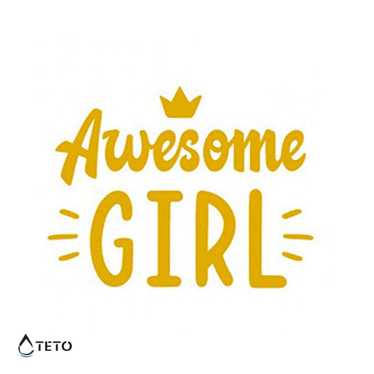 Čudovito dekle / Awesome girl - TETO Začasne Tetovaže