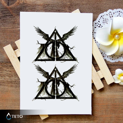 Darovi smrti - Harry Potter - Set - TETO Začasne Tetovaže