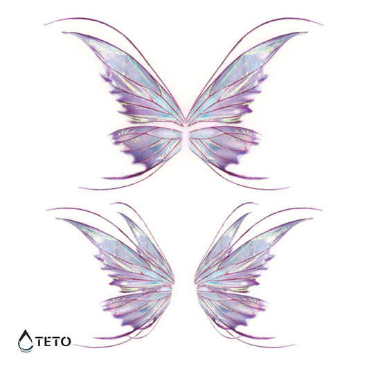 Butterflies – Bleščeča - Set - TETO Začasne Tetovaže