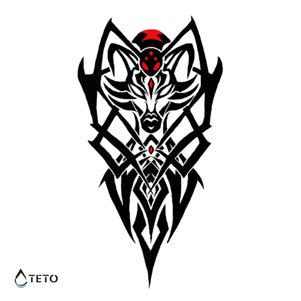 Tribal anubis - TETO Začasne Tetovaže