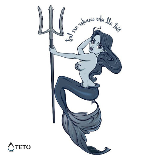 Niso vsi, ki tavajo brez cilja, izgubljeni - TETO Začasne Tetovaže