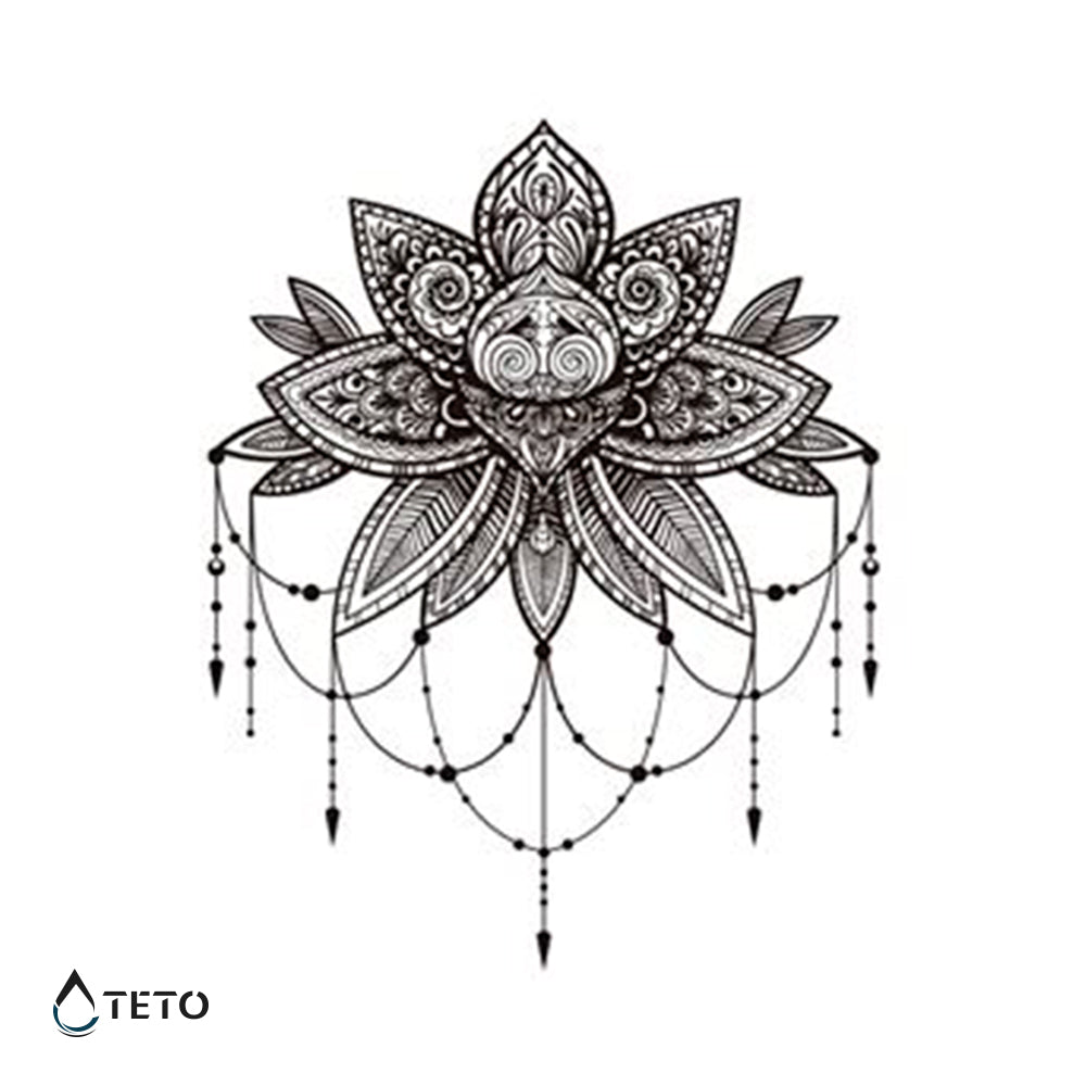 Mandala – Tip B - TETO Začasne Tetovaže
