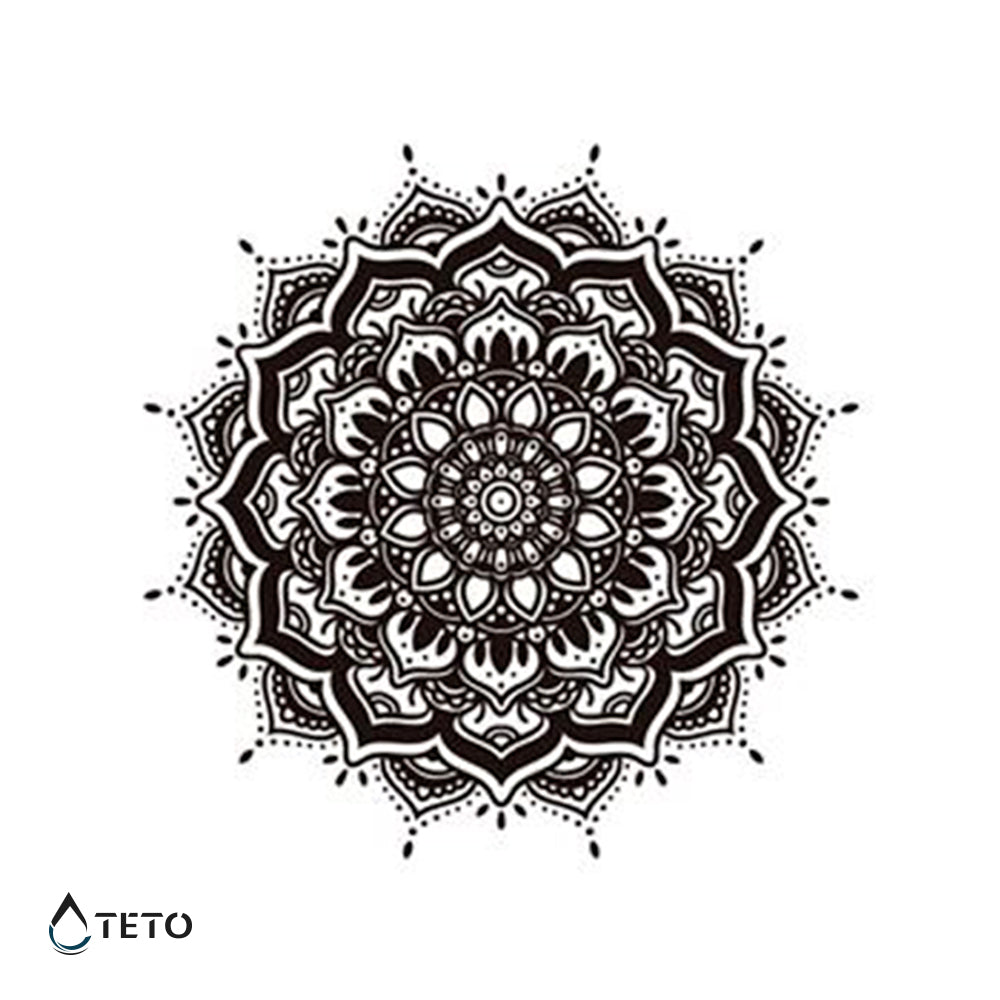 Mandala – Tip C - TETO Začasne Tetovaže