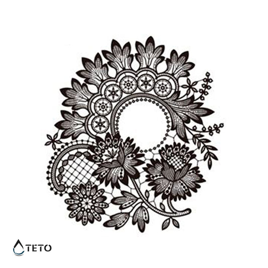 Oboževalec rož - TETO Začasne Tetovaže