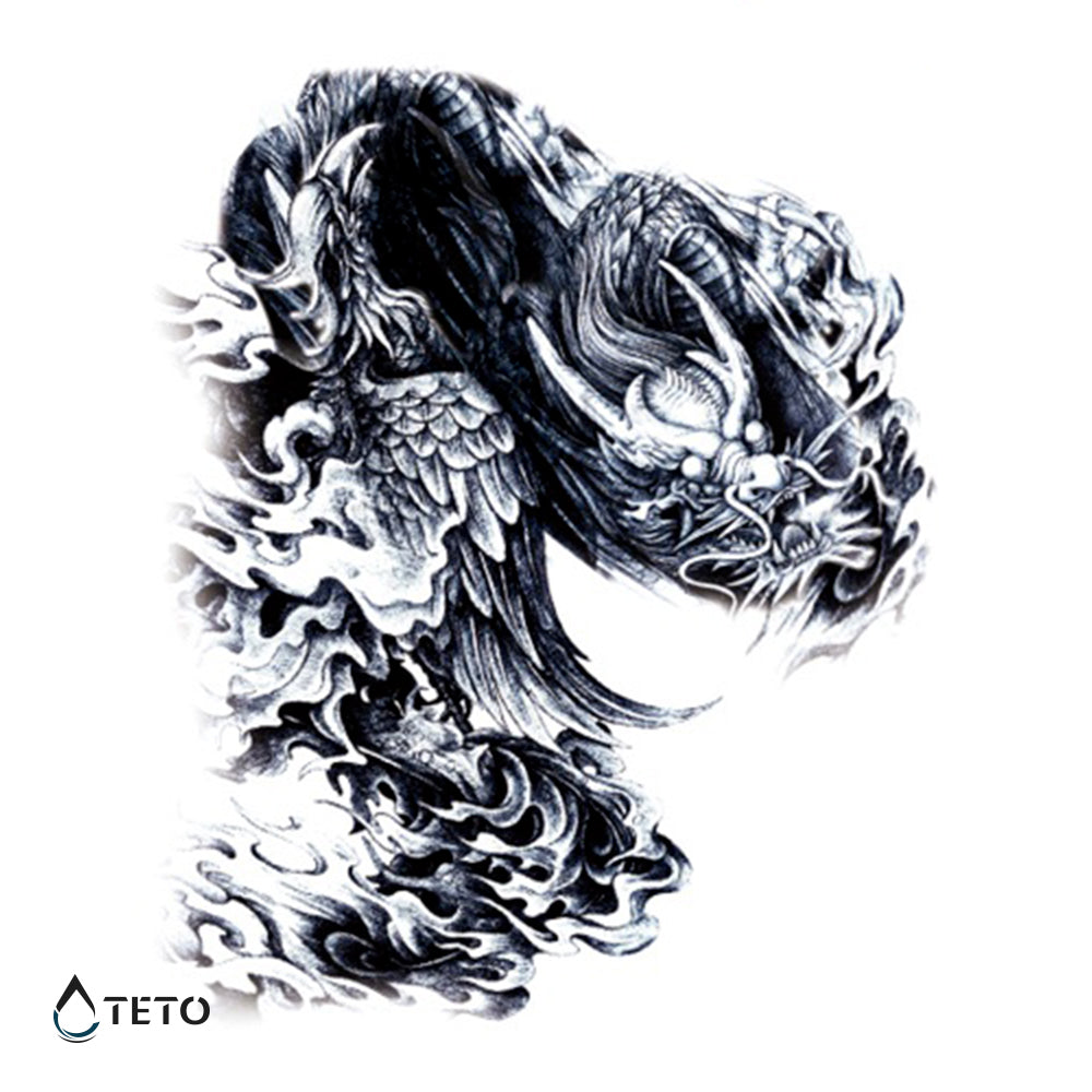 Vzhodni zmaj - TETO Začasne Tetovaže