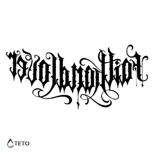 Vera in ljubezen - TETO Začasne Tetovaže