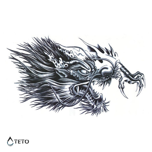 Kitajski zmaj – Tip A - TETO Začasne Tetovaže