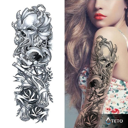 Duh bojevnika - TETO Začasne Tetovaže