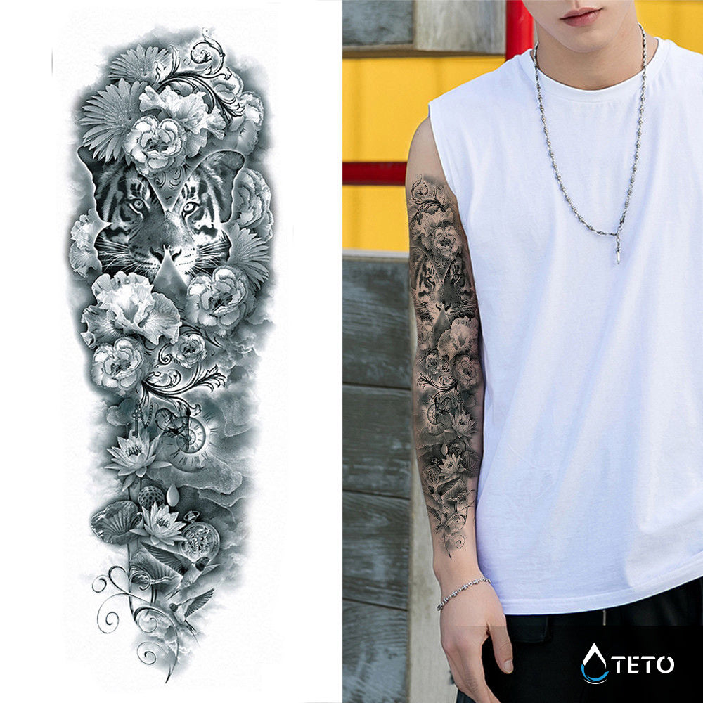 Eleganca džungle - TETO Začasne Tetovaže