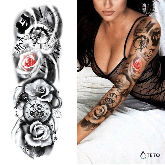 Potek časa - TETO Začasne Tetovaže