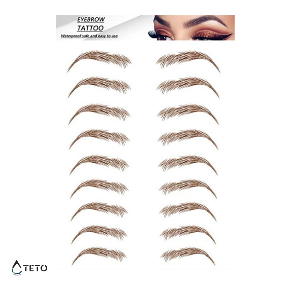 Obrvi – Tip D - TETO Začasne Tetovaže