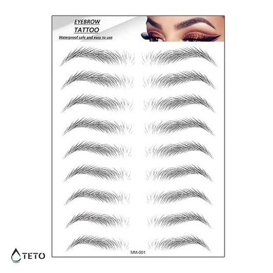 Obrvi – Tip E - TETO Začasne Tetovaže